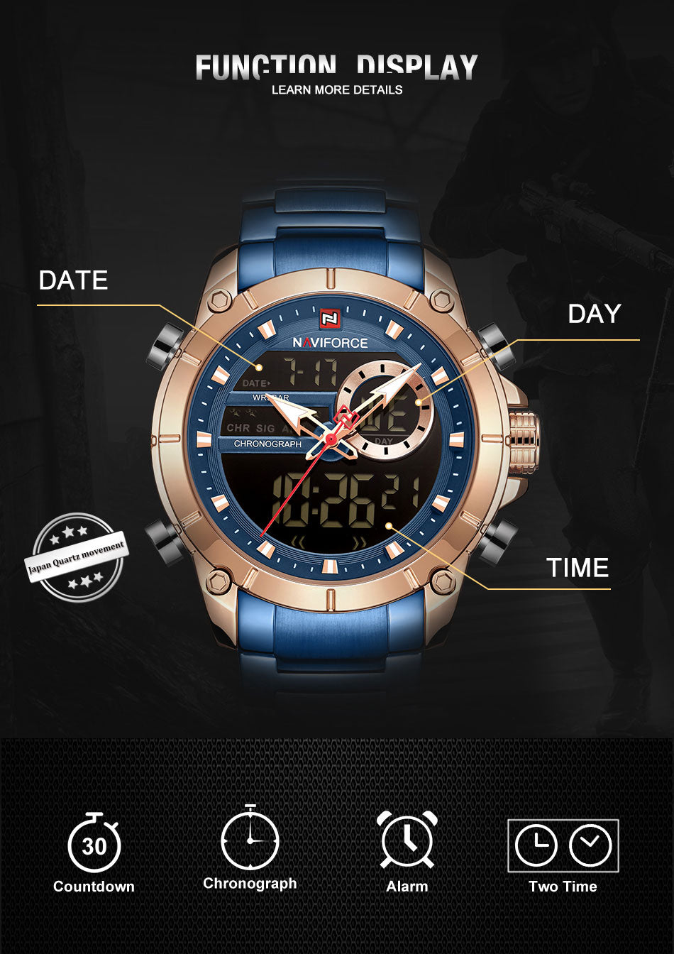 Naviforce 9163