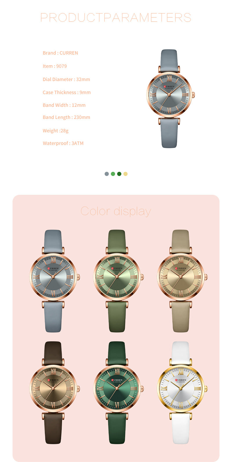 CURREN 9079