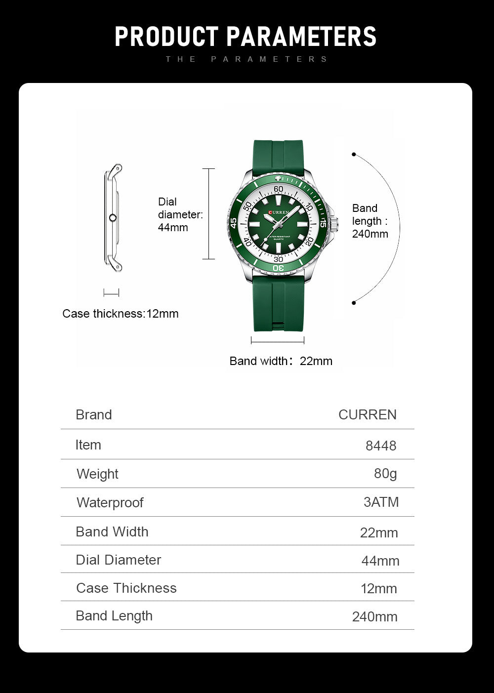 CURREN 8448