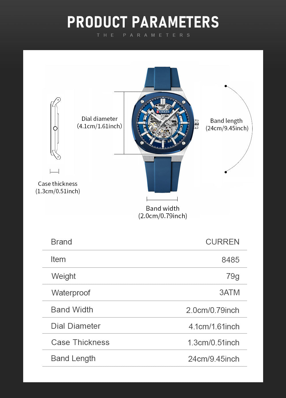 CURREN 8485