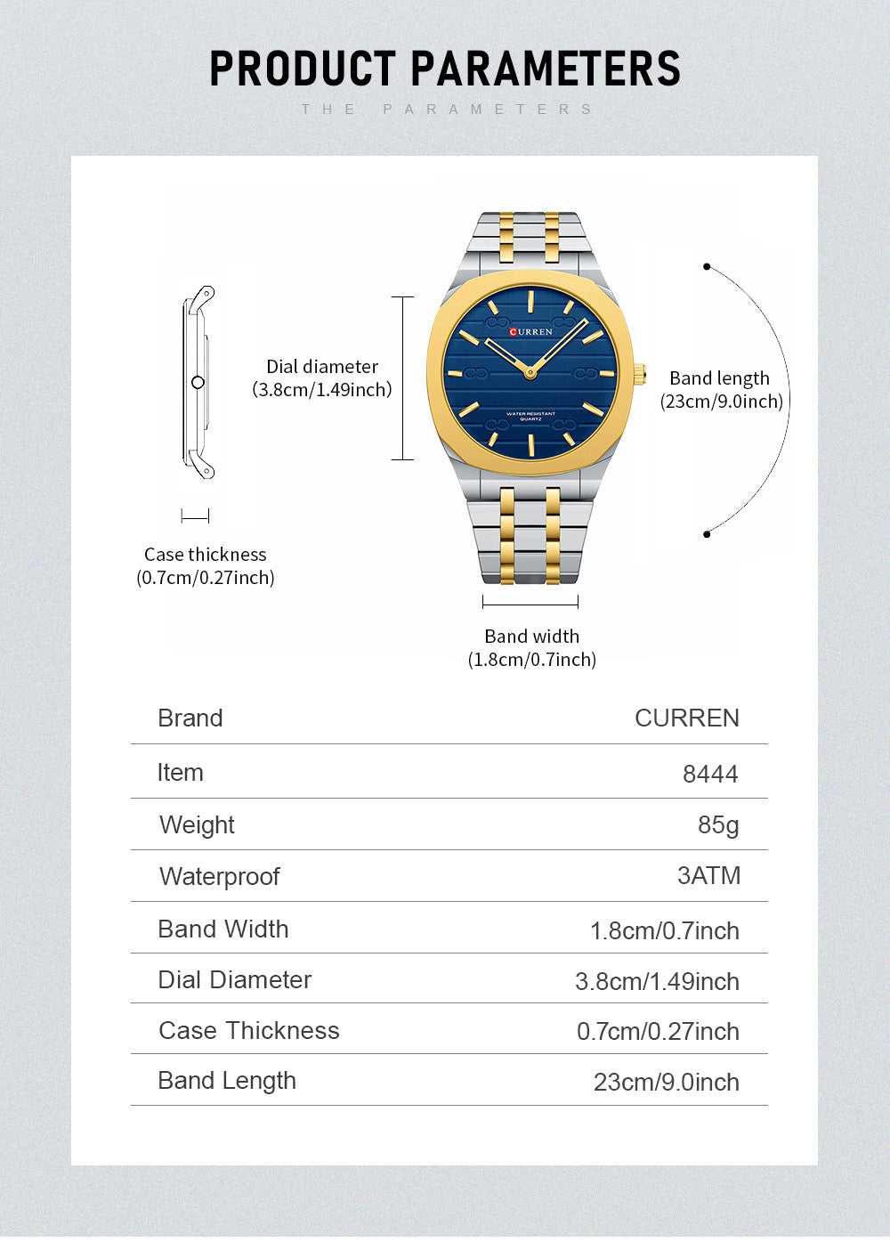 CURREN 8444