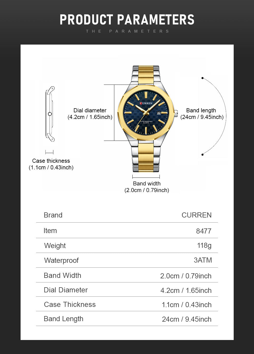 CURREN 8477