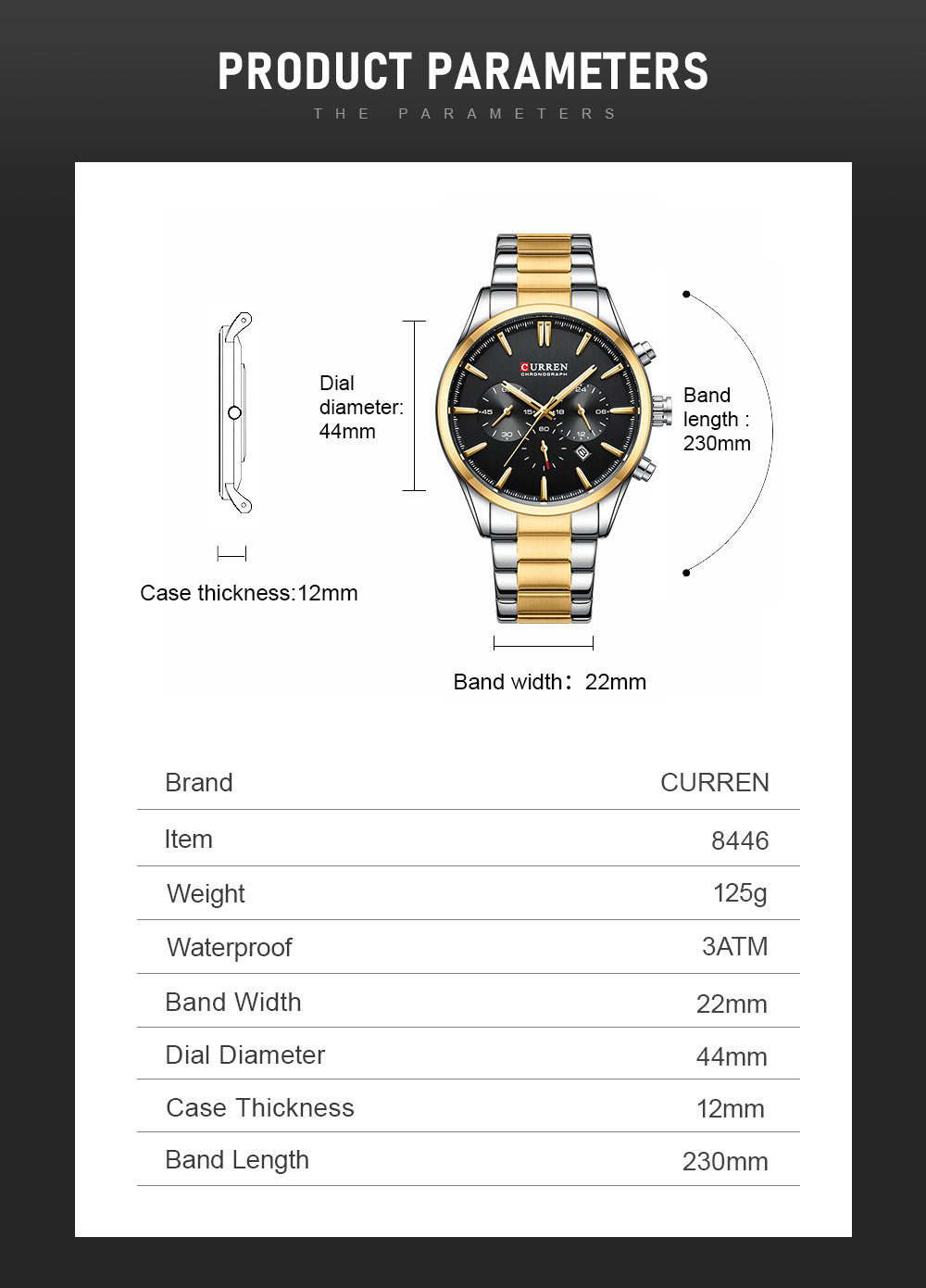 CURREN 8446