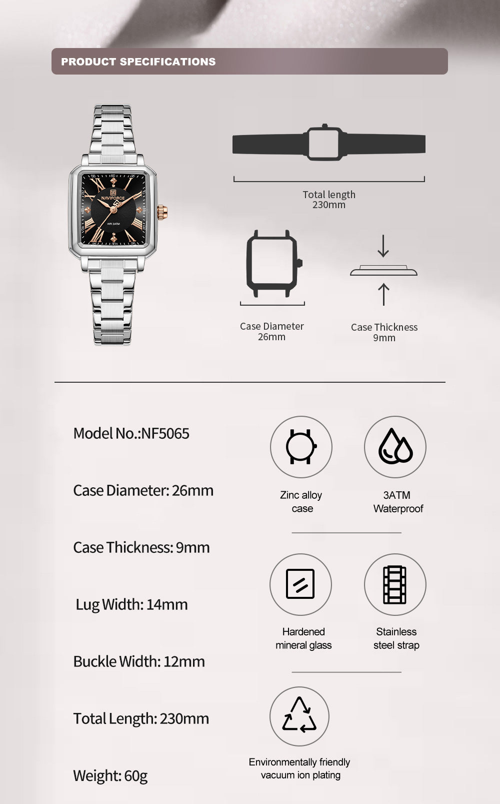 Naviforce 5065