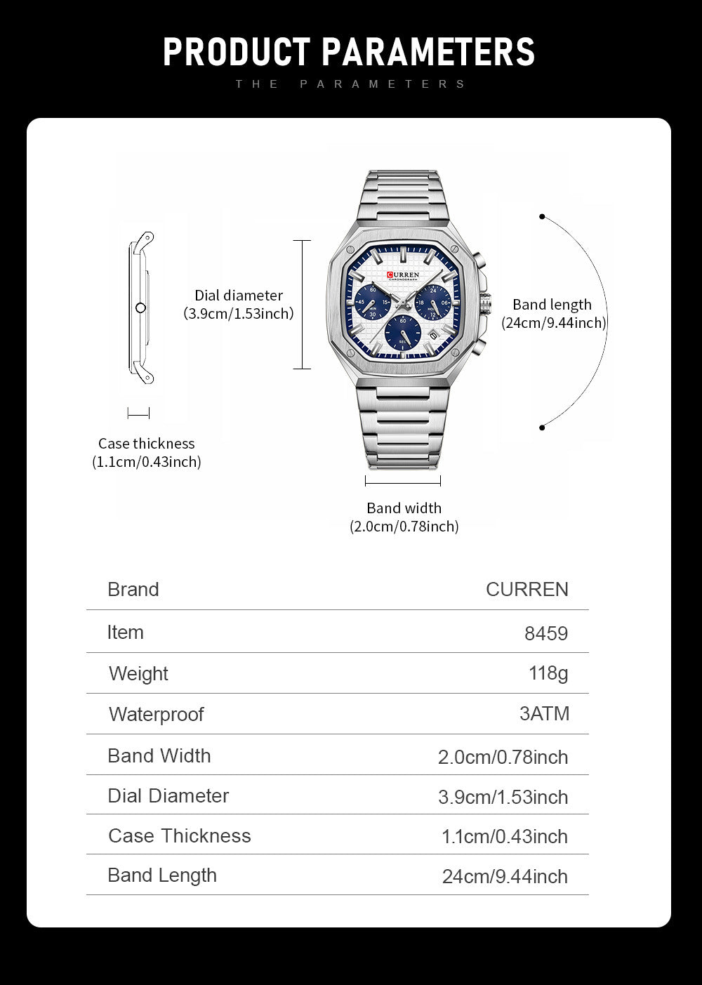 CURREN 8459