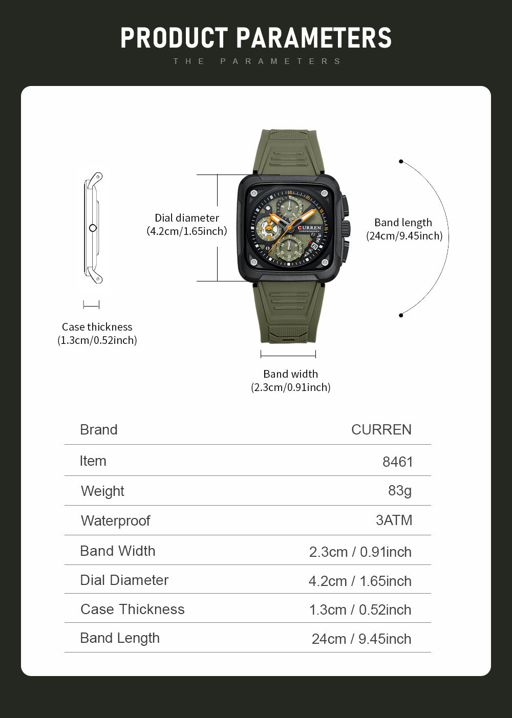 CURREN 8461