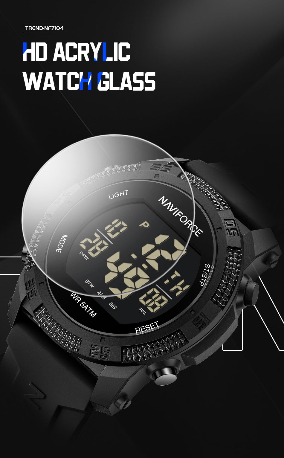 Naviforce 7104