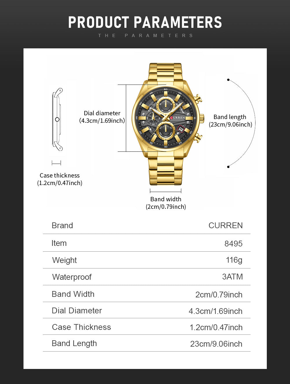 CURREN 8495